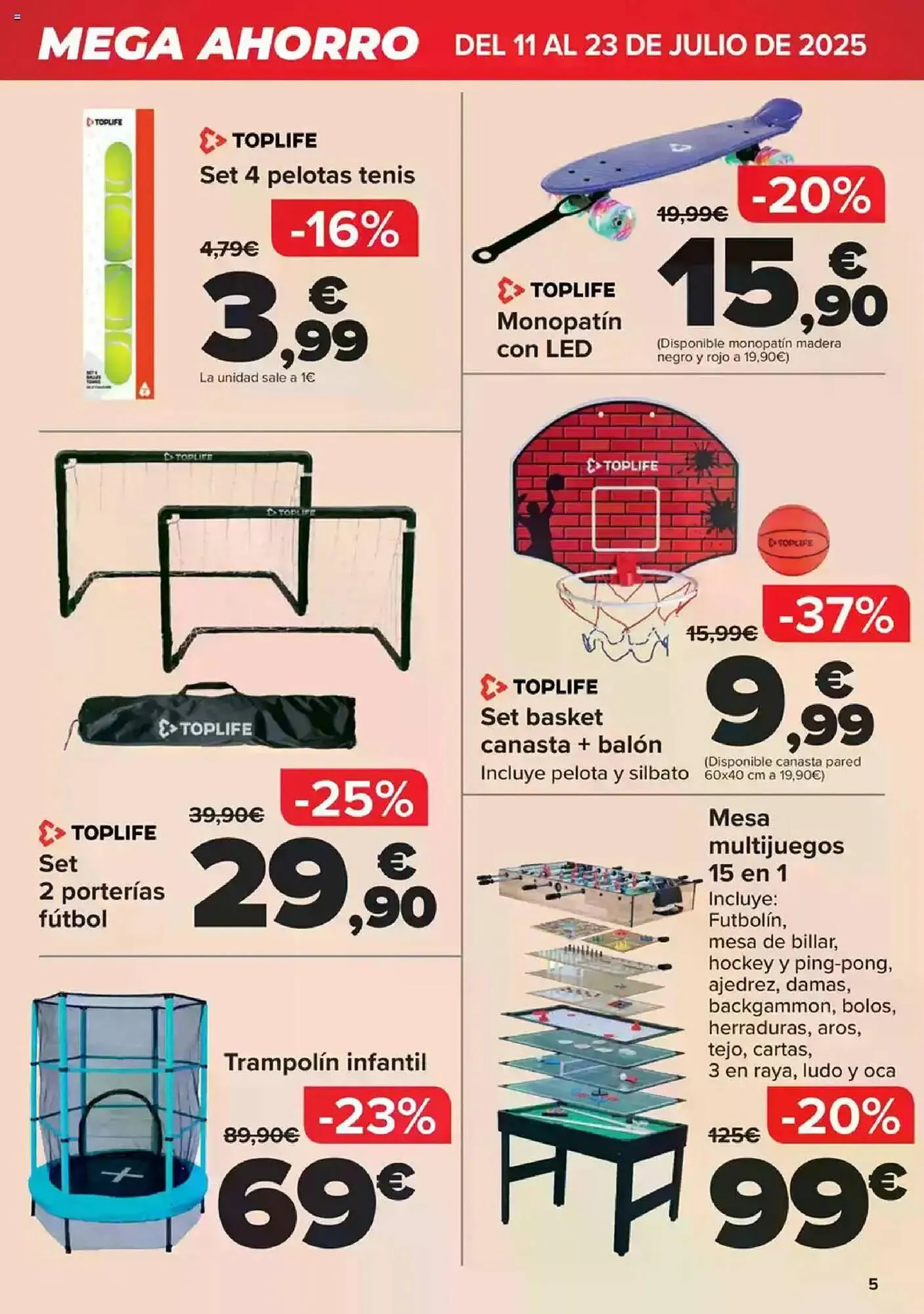 Catálogo de Folleto Carrefour 11 de julio al 23 de julio 2025 - Página 5