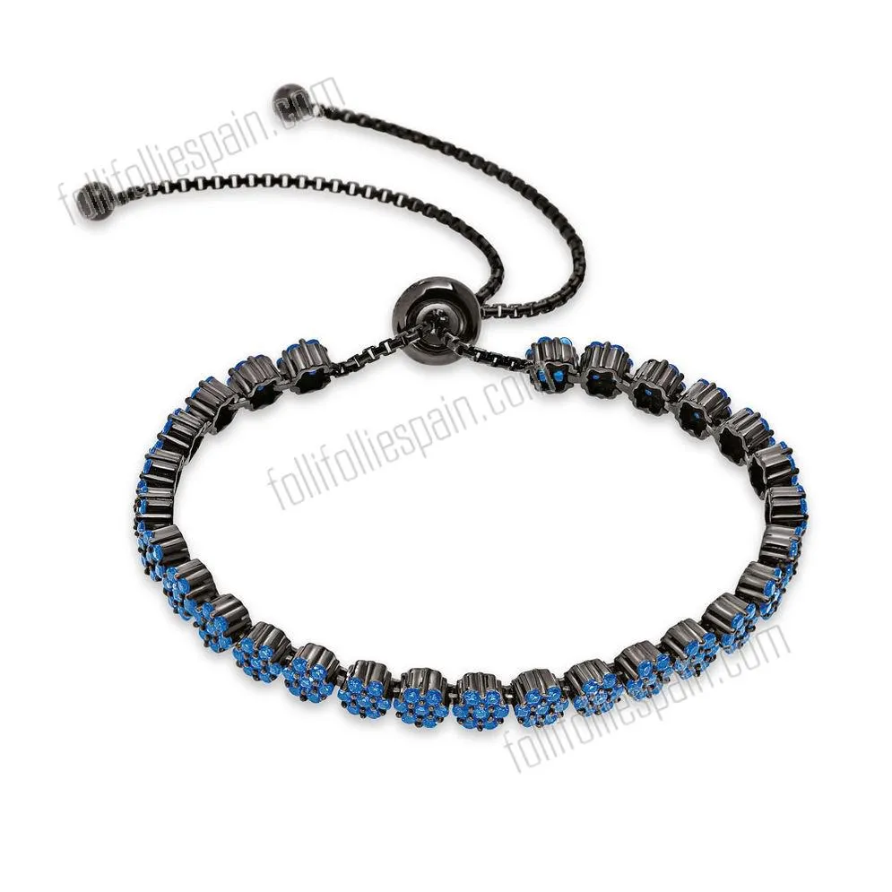 Folli Follie Plata Brazalete de moda historias con descuento