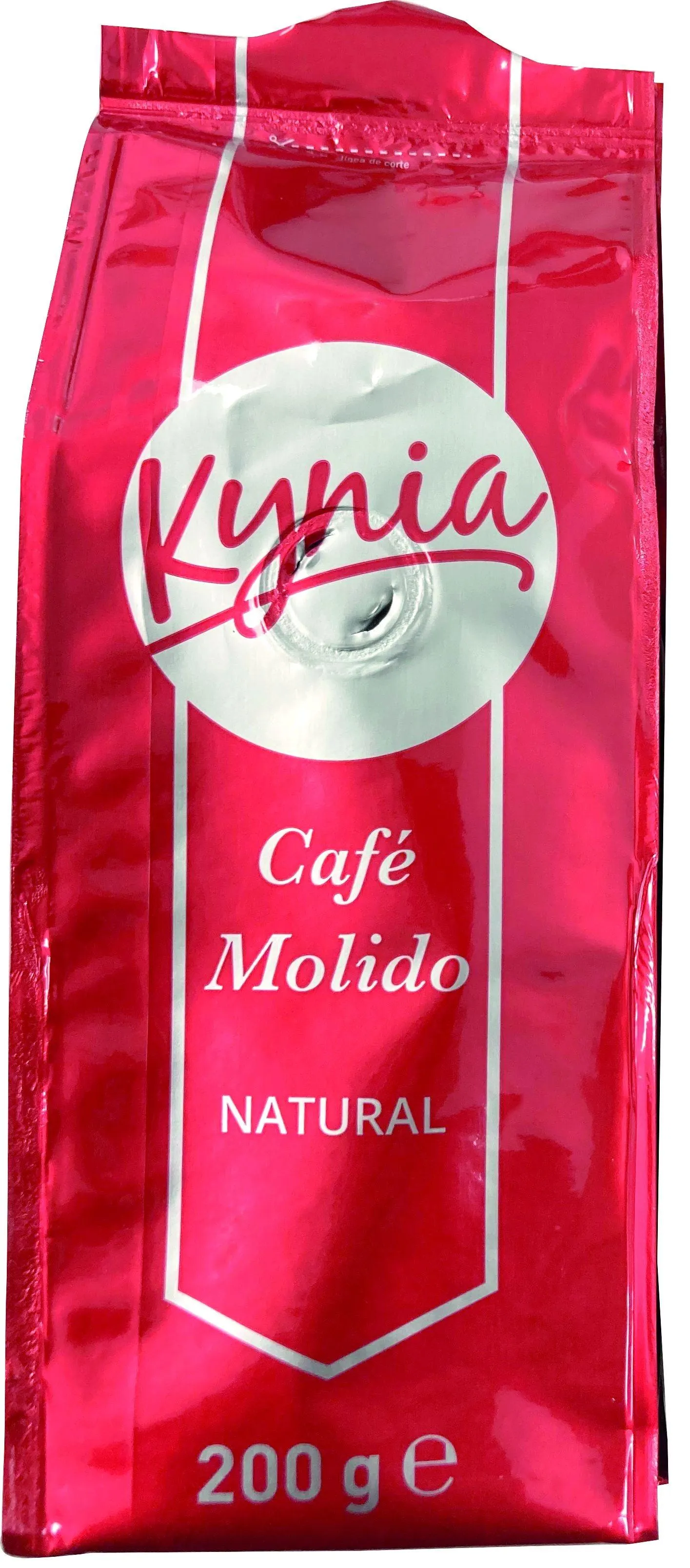 CAFÉ MOLIDO NATURAL PAQUETE 200 GR