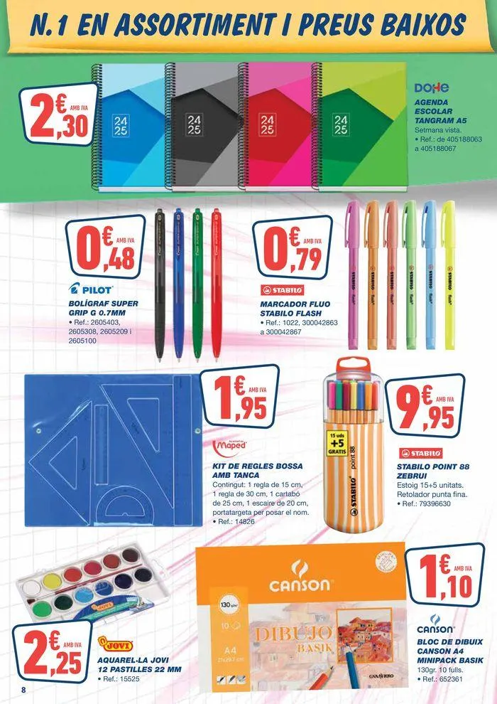 Catálogo de Tornem al col.le a preus de bojos! 22 de agosto al 9 de septiembre 2024 - Página 8