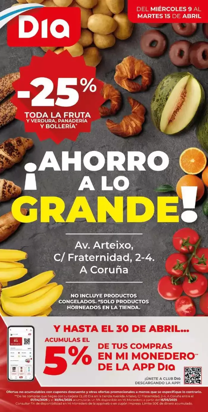 Catálogo de Ahorro a lo grande del 09/04 al 15/04 9 de abril al 15 de abril 2025 - Página 1