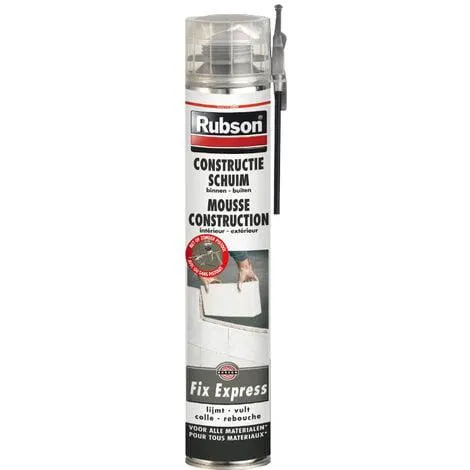 Espuma de construcción Fix Express RUBSON - aerosol 750 ml - 1619486