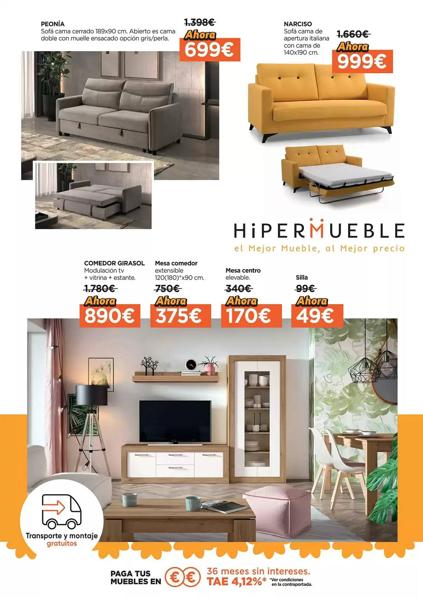 Catálogo de Folleto Hipermueble 31 de marzo al 30 de junio 2025 - Página 4