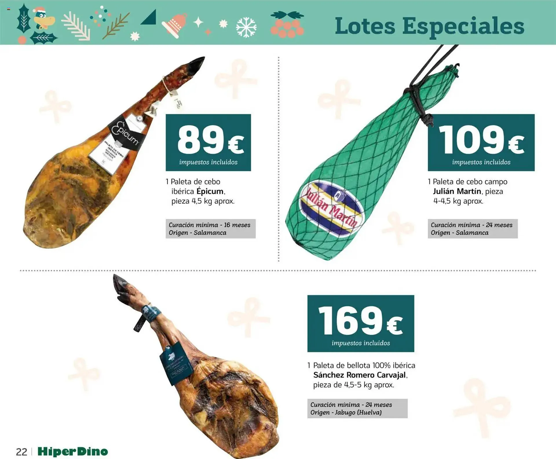 Catálogo de Folleto HiperDino 10 de noviembre al 24 de diciembre 2025 - Página 22