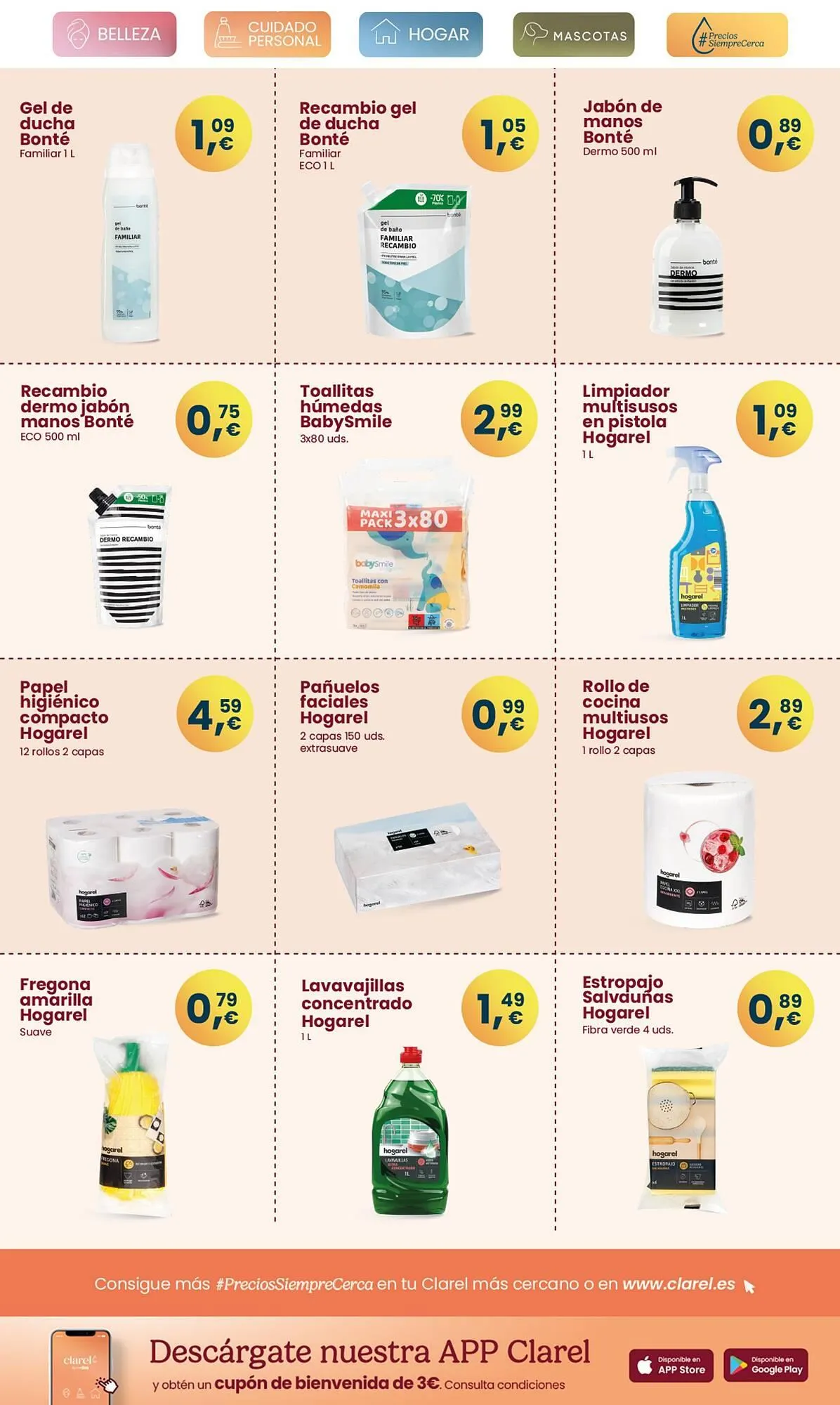 Catálogo de Folleto Clarel 28 de mayo al 17 de junio 2025 - Página 16