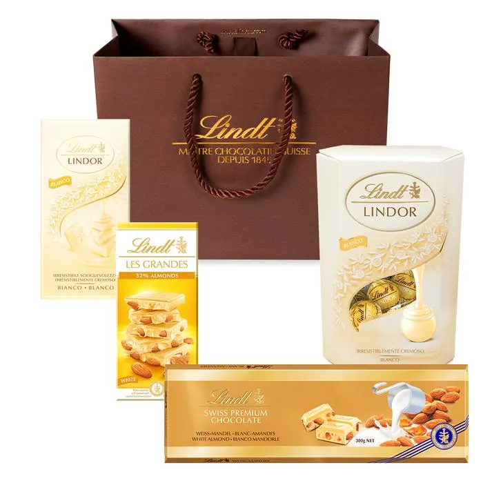 Pack Lindt Amantes del Chocolate Blanco