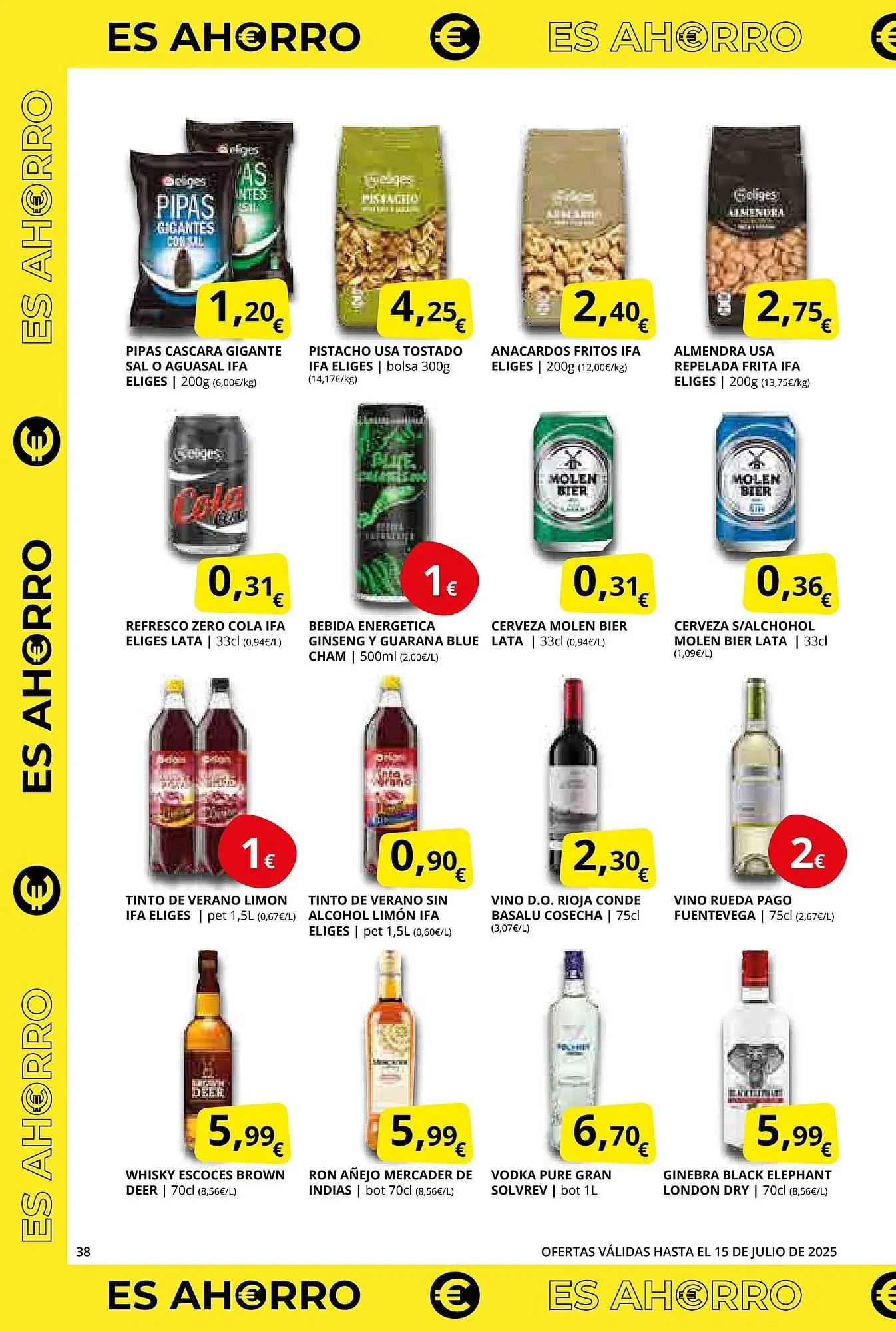 Catálogo de Folleto Supermercados MAS 27 de junio al 31 de julio 2025 - Página 38