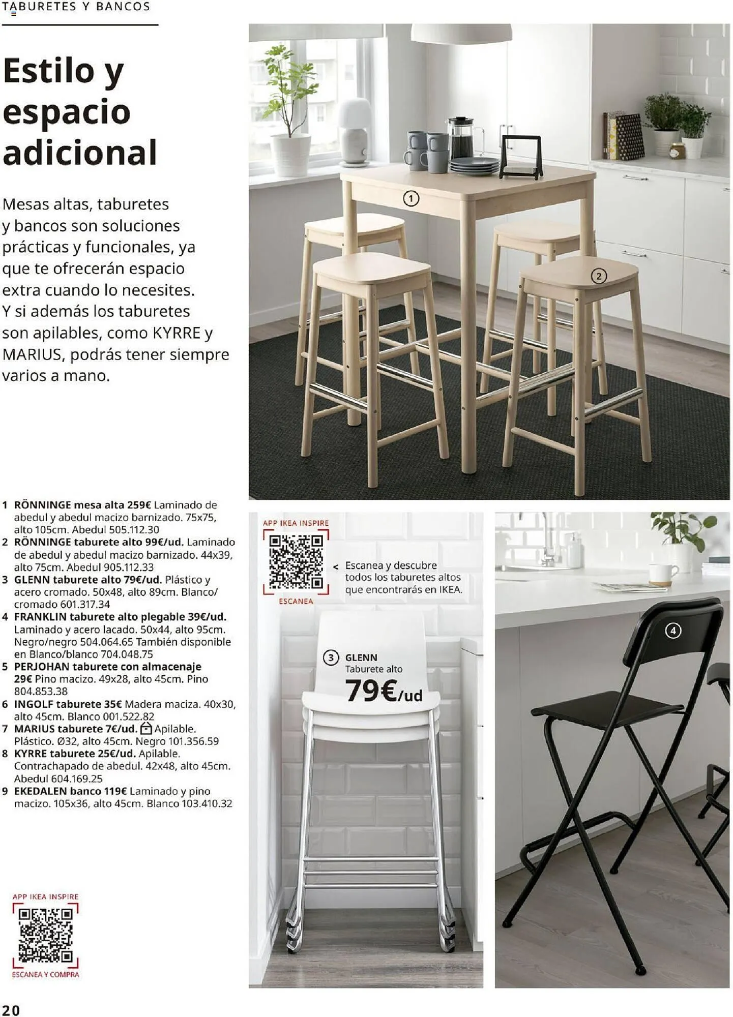 Catálogo de Folleto IKEA 5 de agosto al 31 de enero 2025 - Página 20