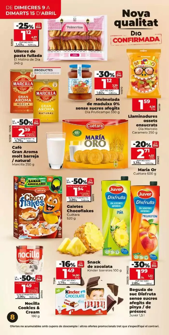 Catálogo de El teu nou Dia del 09/04 al 15/04 9 de abril al 15 de abril 2025 - Página 8