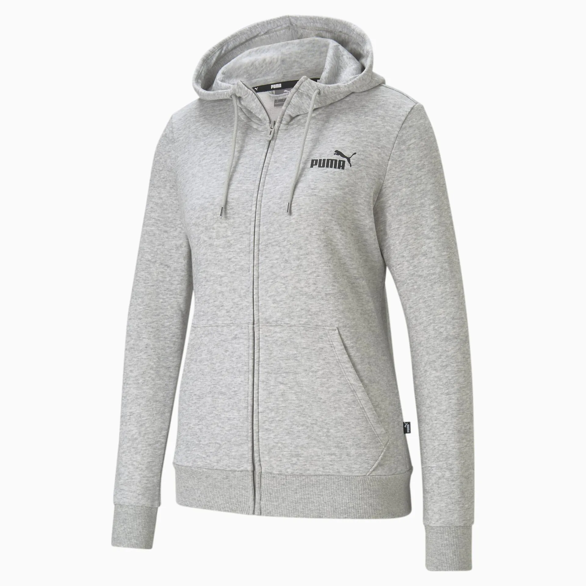 Sudadera con capucha y cremallera completa Essentials para mujer