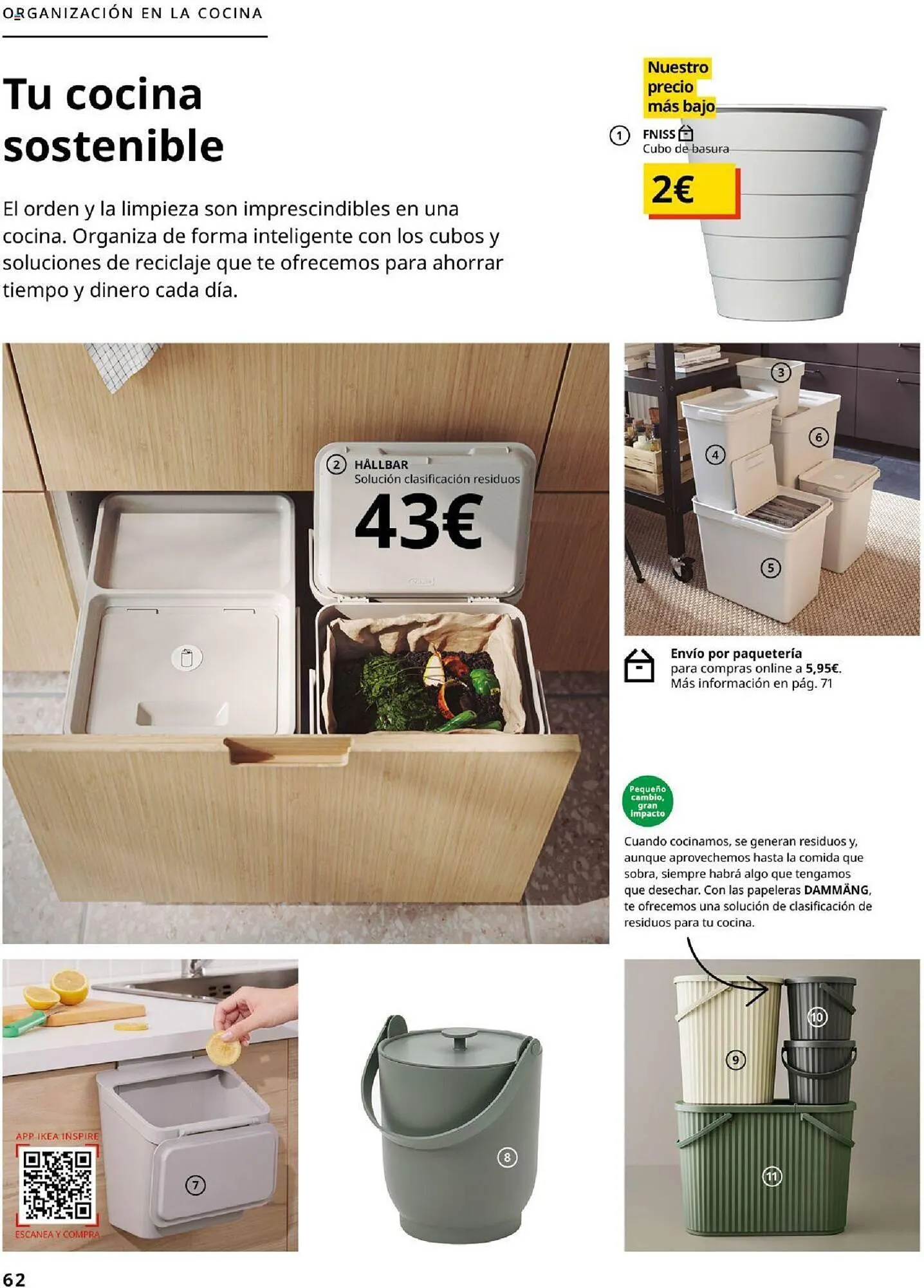 Catálogo de Folleto IKEA Accesorios y decoración 4 de septiembre al 31 de enero 2025 - Página 62