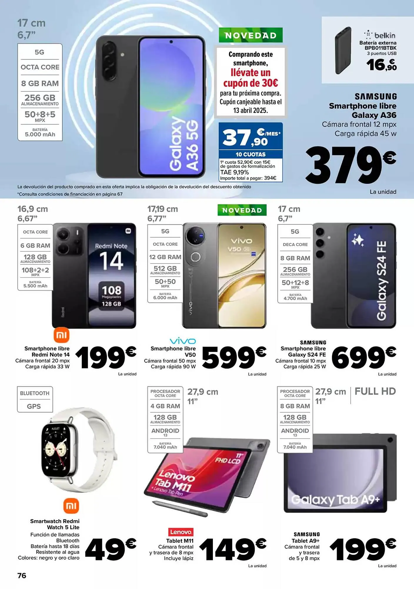 Catálogo de Folleto Carrefour 25 de marzo al 9 de abril 2025 - Página 76