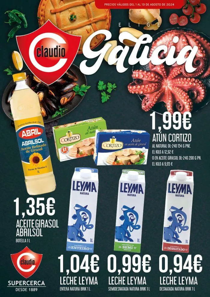 Catálogo de Catálogo Claudio 1 de agosto al 13 de agosto 2024 - Página 1