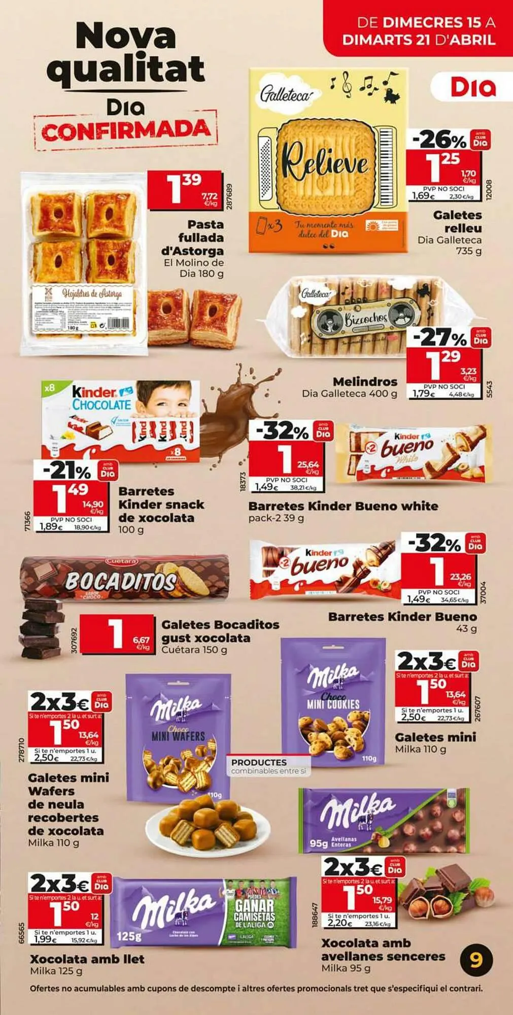 Catálogo de Catálogo Maxi Dia 15 de abril al 21 de abril 2026 - Página 9