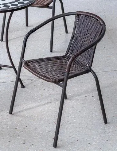 Sillón Acero/Huitex Brasil 3 Hevea