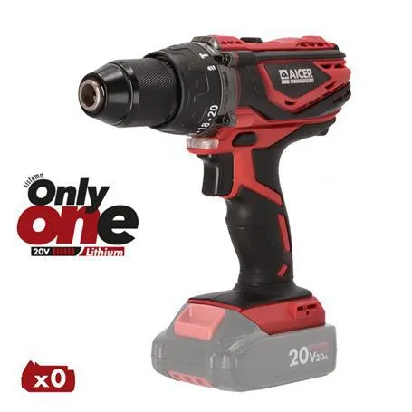 TALADRO IMPACTO 20V SIN BATERÍA ONLYONE AICER