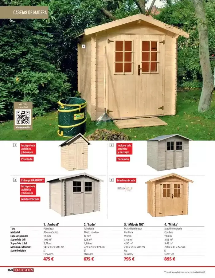 Catálogo de Bauhaus Verano 1 de junio al 31 de agosto 2025 - Página 168