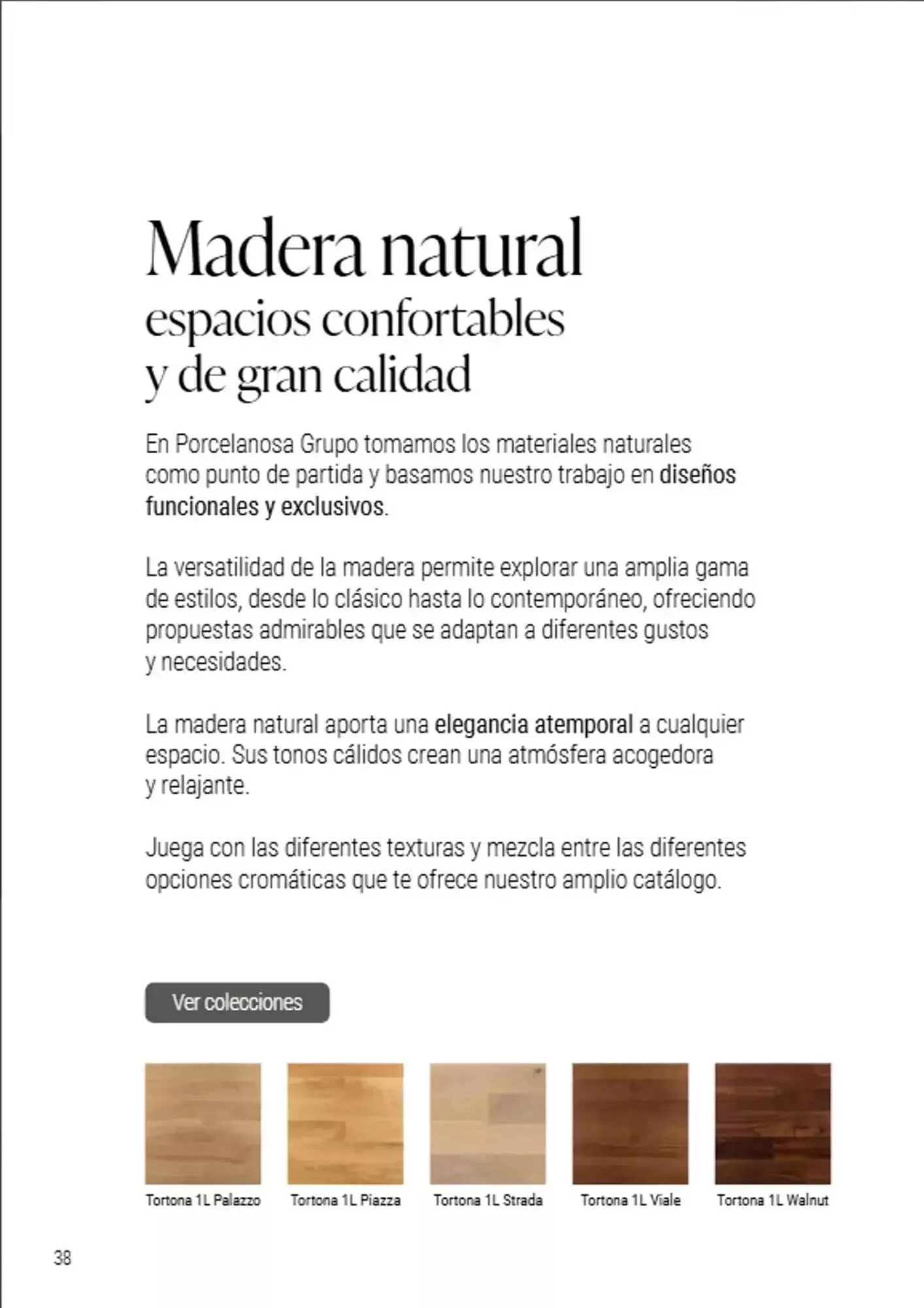 Catálogo de Folleto Porcelanosa 11 de marzo al 31 de diciembre 2025 - Página 38