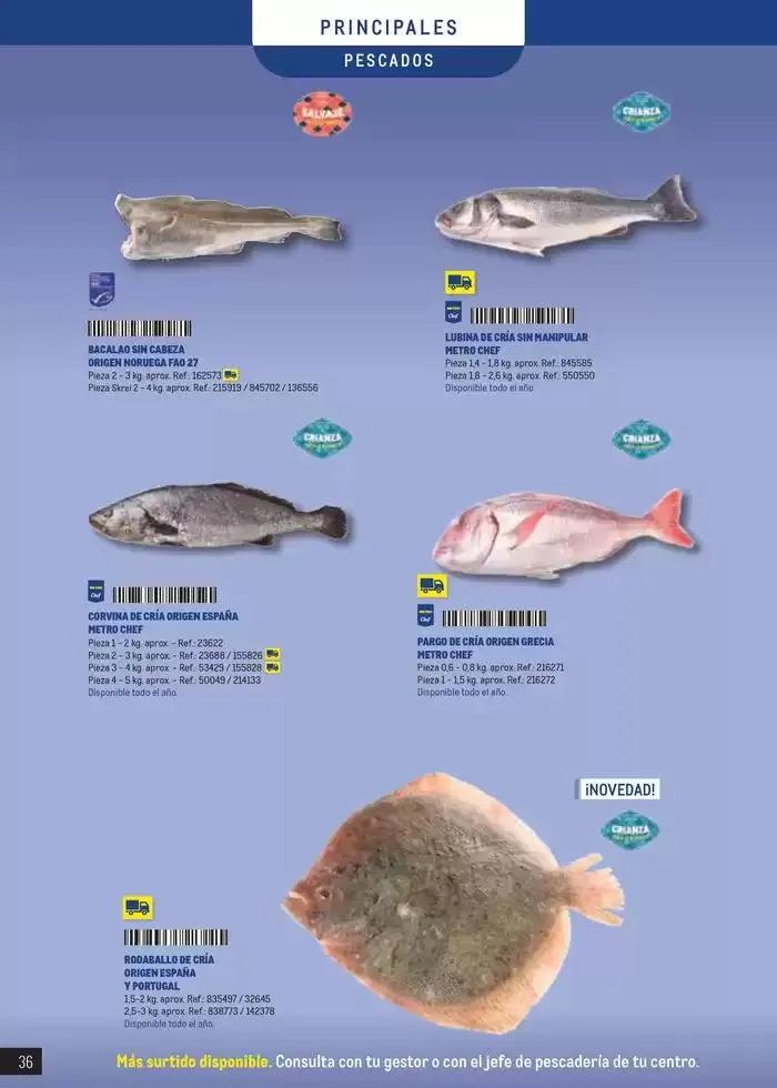 Catálogo de Especial Catering Canarias 25 de febrero al 30 de septiembre 2025 - Página 36