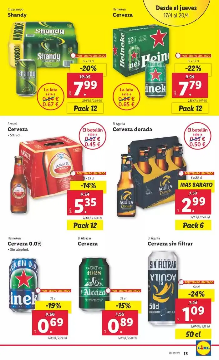 Catálogo de ¡Bazar Lidl! Ofertas válidas del 14/04 al 20/04 14 de abril al 20 de abril 2025 - Página 48