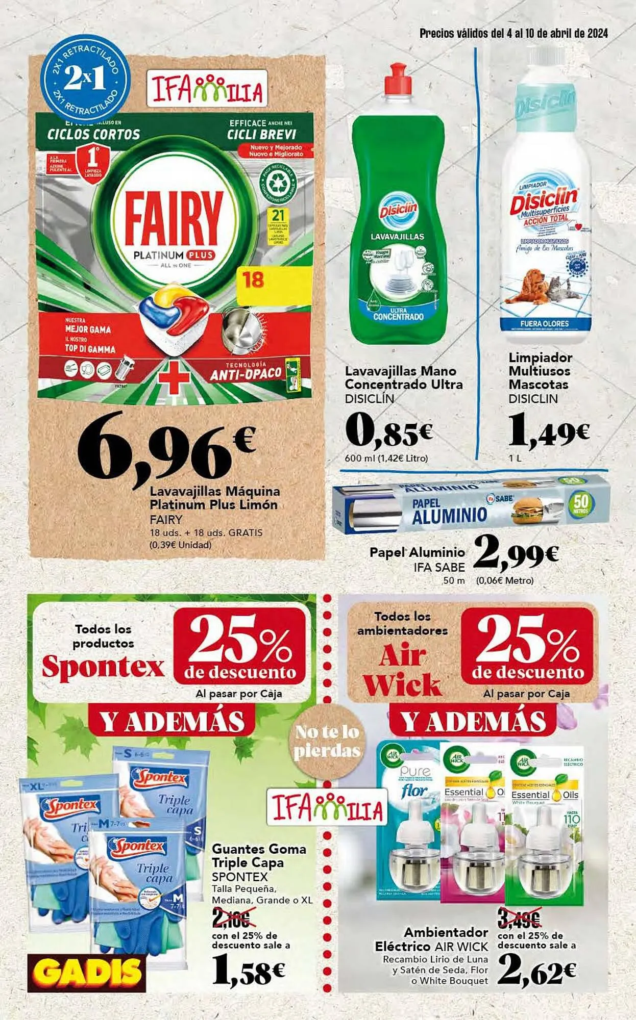 Catálogo de Folleto Gadis 4 de abril al 10 de abril 2024 - Página 36