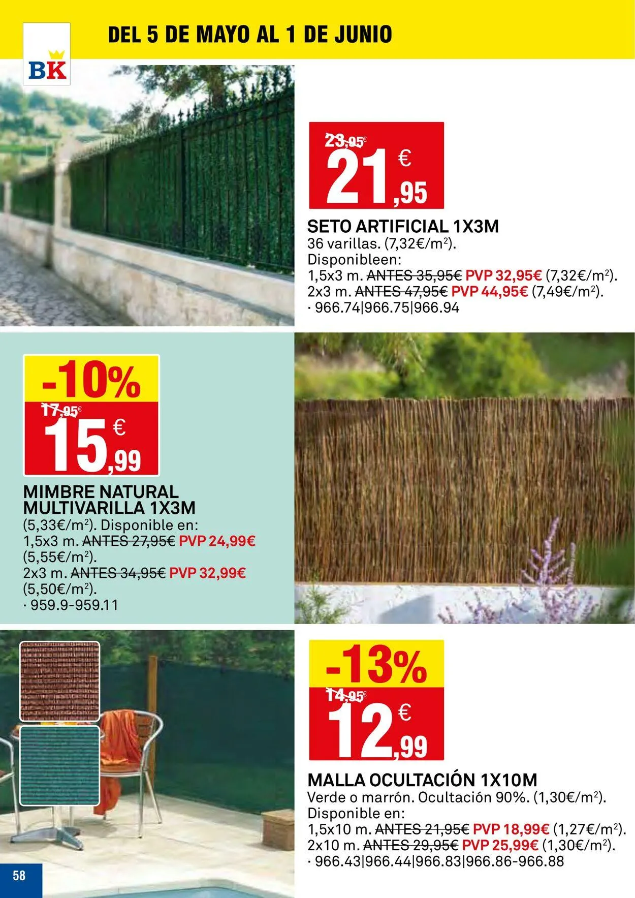 Catálogo de Bricoking Oferta actual 9 de junio al 23 de junio 2025 - Página 58