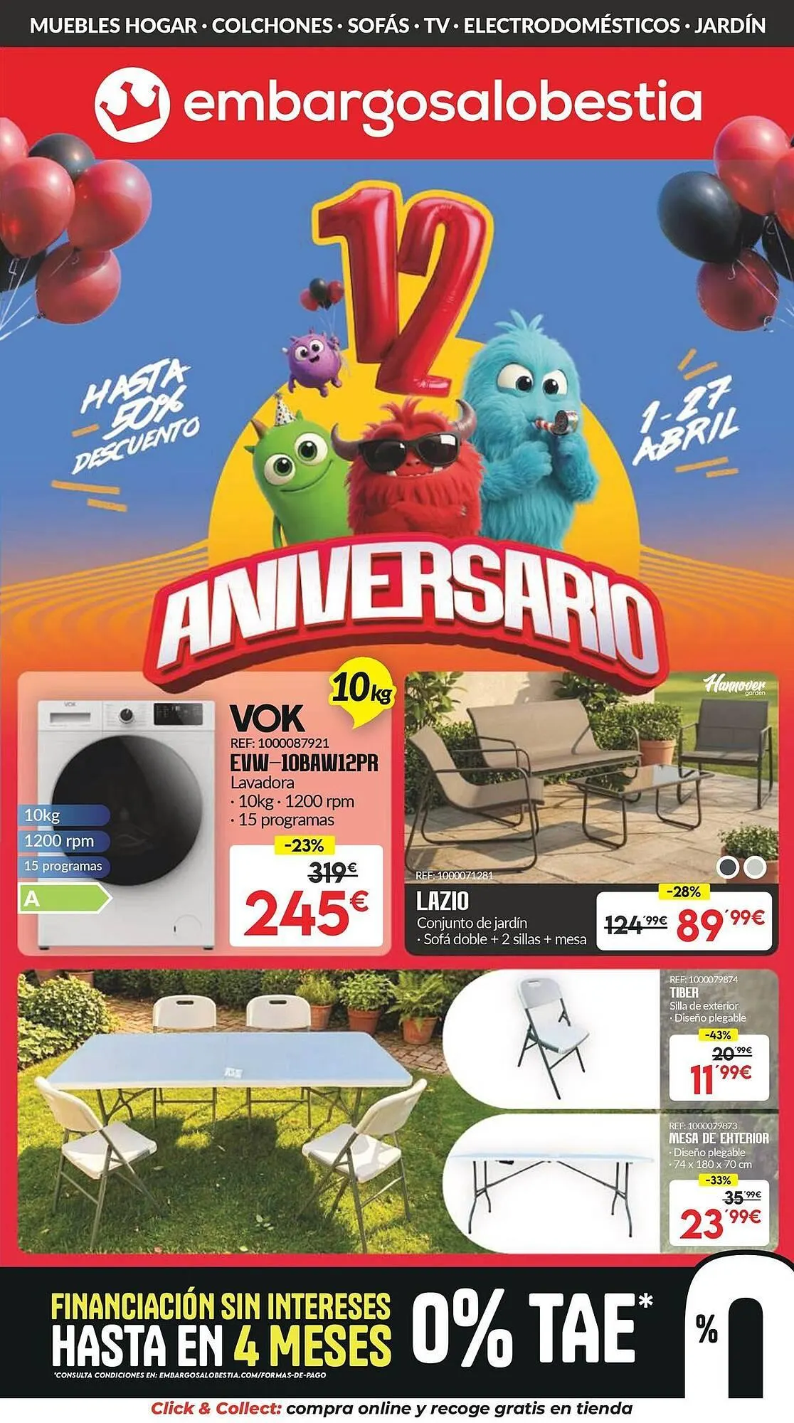 Catálogo de Catálogo Embargos a lo bestia 1 de abril al 27 de abril 2026 - Página 1