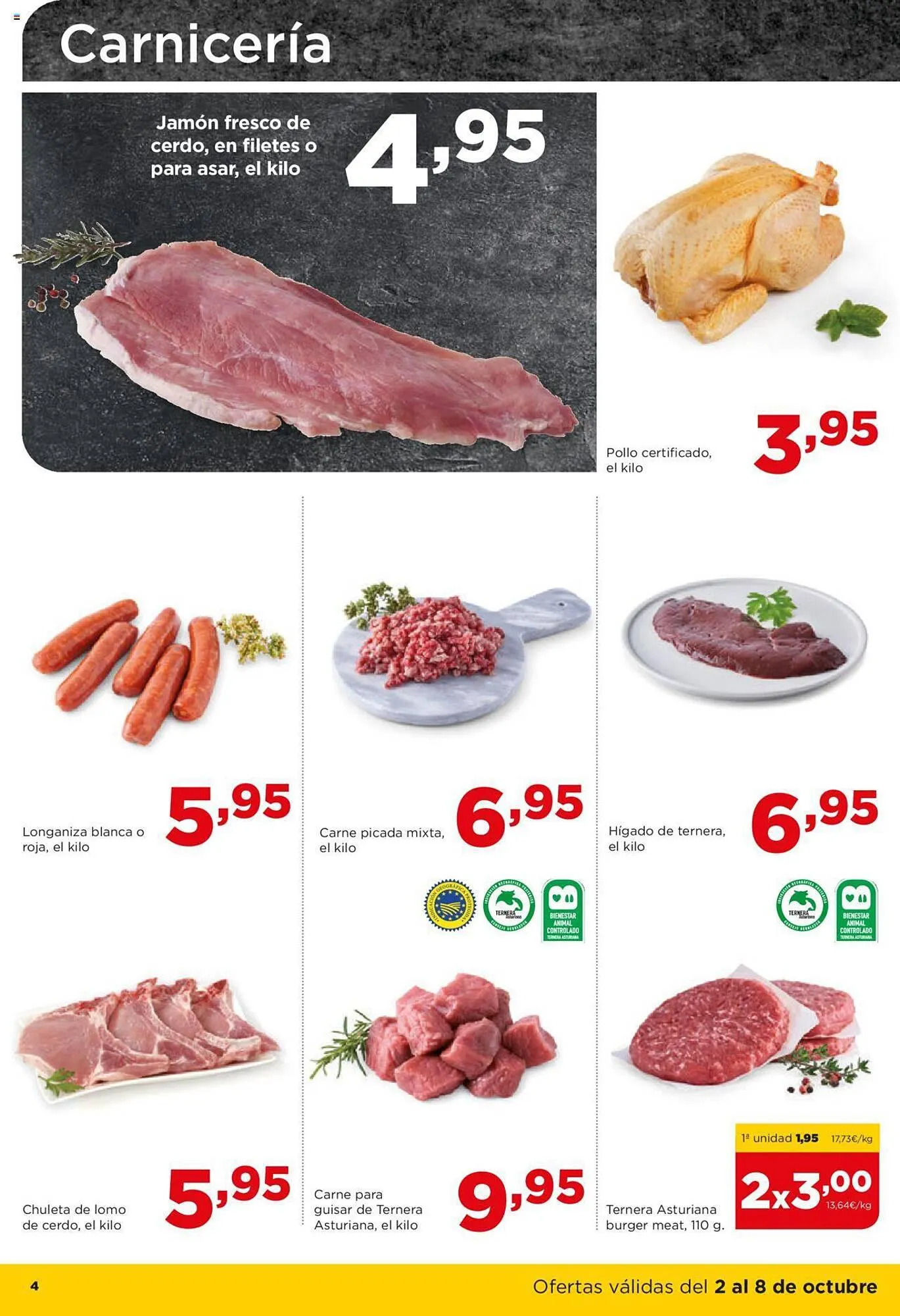 Catálogo de Folleto Alimerka 2 de octubre al 8 de octubre 2023 - Página 4