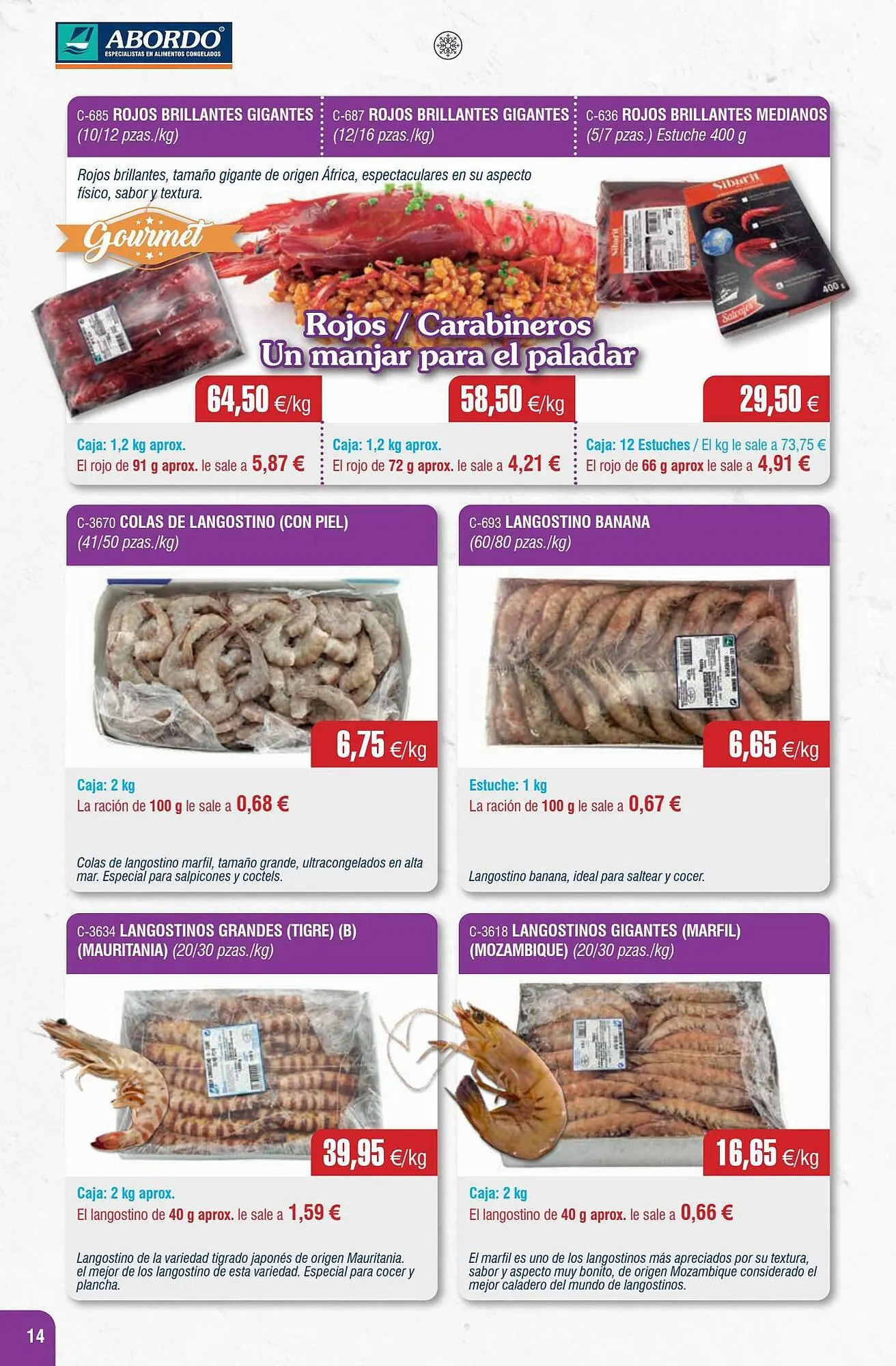 Catálogo de Folleto Abordo 1 de agosto al 31 de agosto 2023 - Página 14