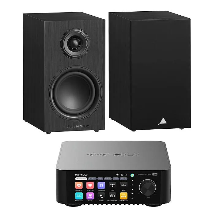 EverSolo Play + Triangle Elara LN01 Negro mate