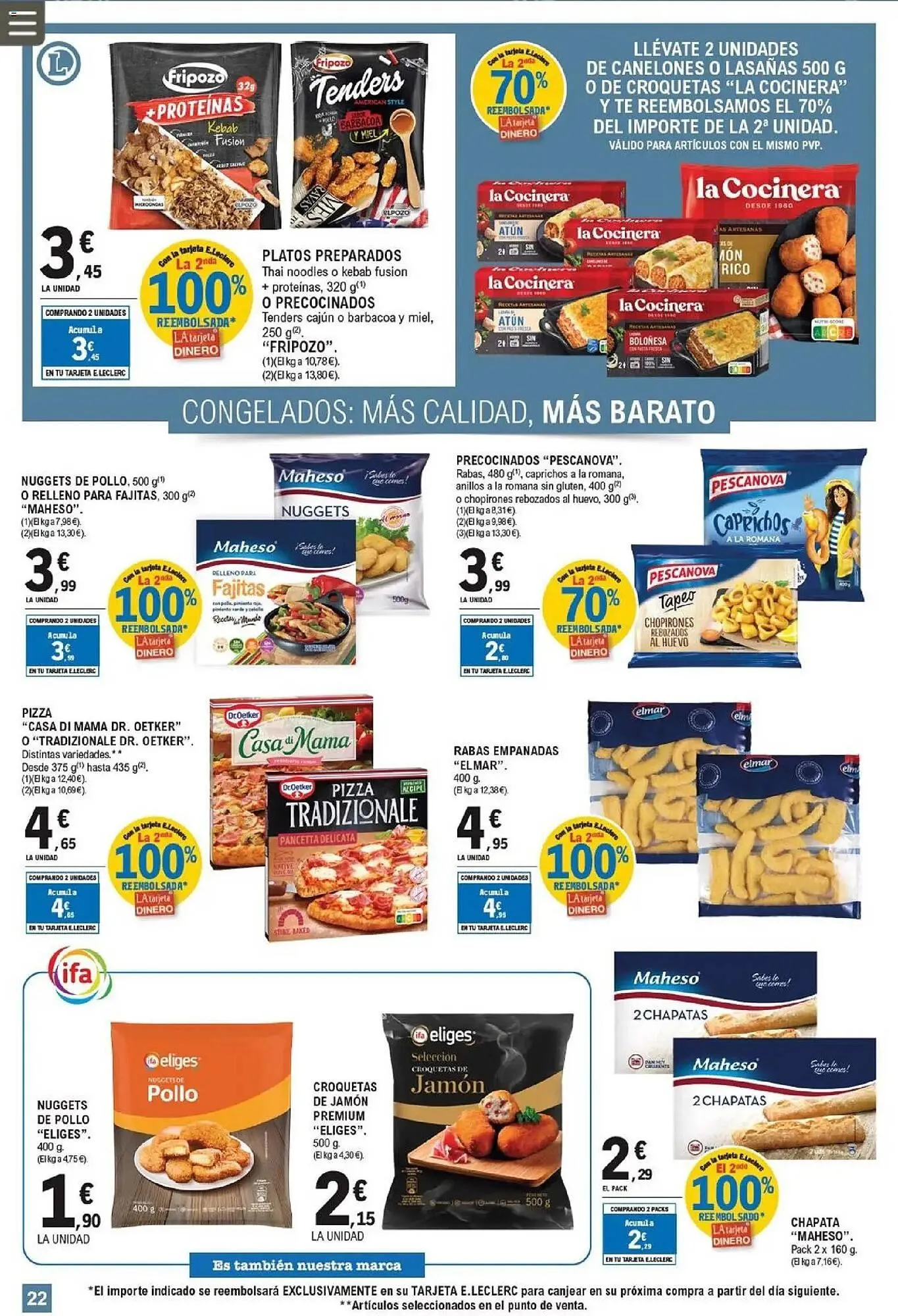 Catálogo de Catálogo E.Leclerc 25 de febrero al 8 de marzo 2026 - Página 22