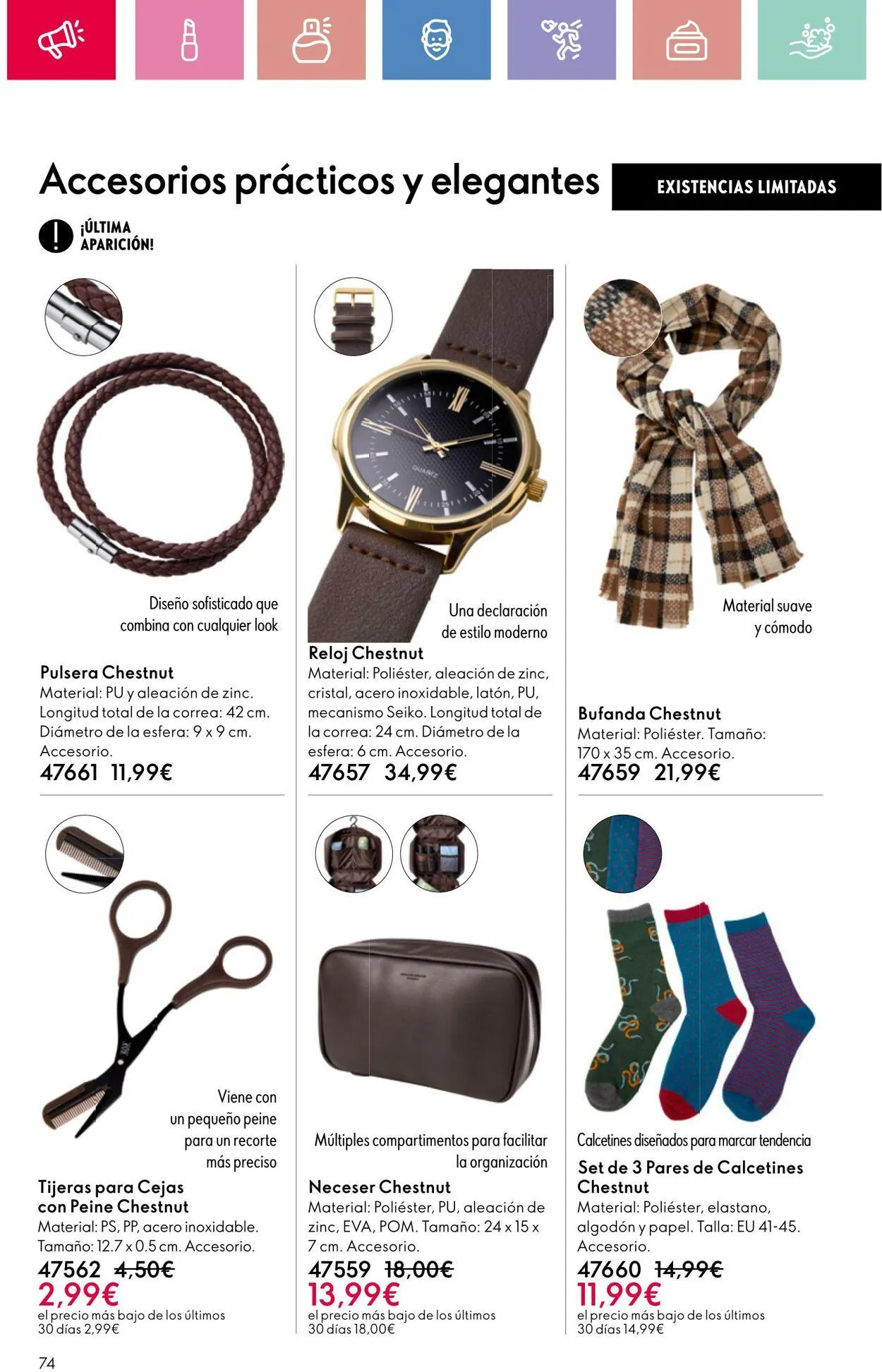 Catálogo de Oriflame Oferta actual 9 de marzo al 29 de marzo 2025 - Página 74