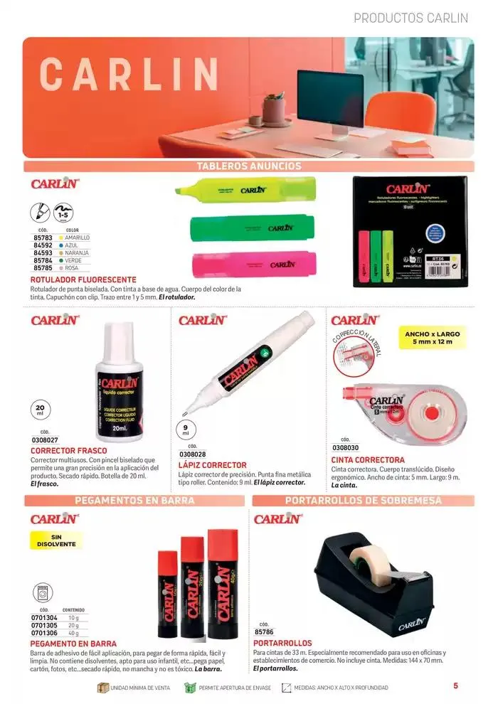 Catálogo de CATÁLOGO 2025 ESENCIAL OFICINA 21 de mayo al 31 de diciembre 2025 - Página 7