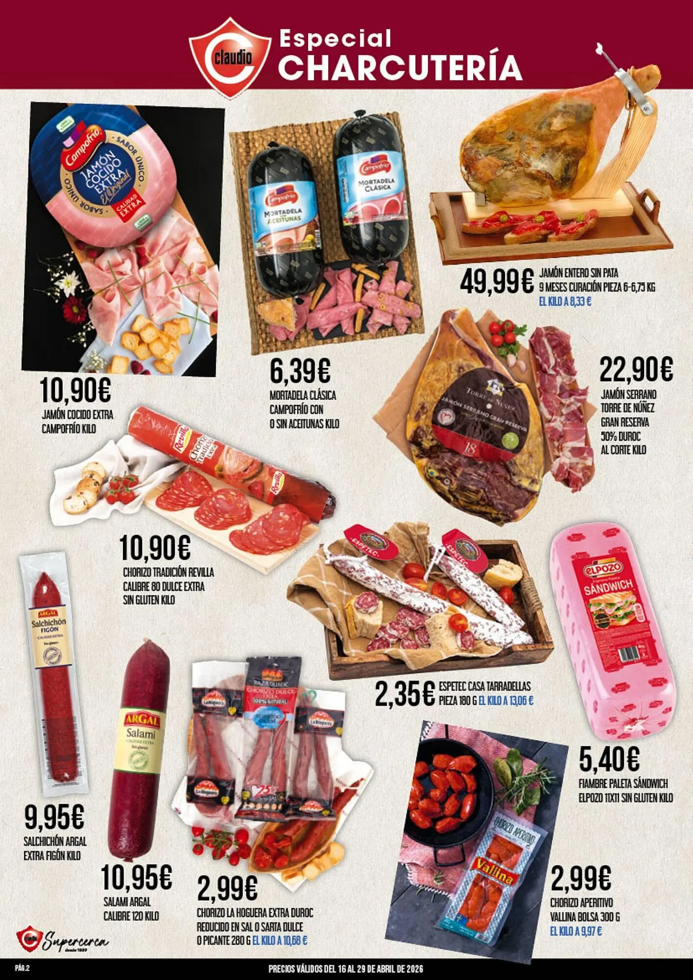 Catálogo de Folleto Claudio 16 de abril al 29 de abril 2026 - Página 2