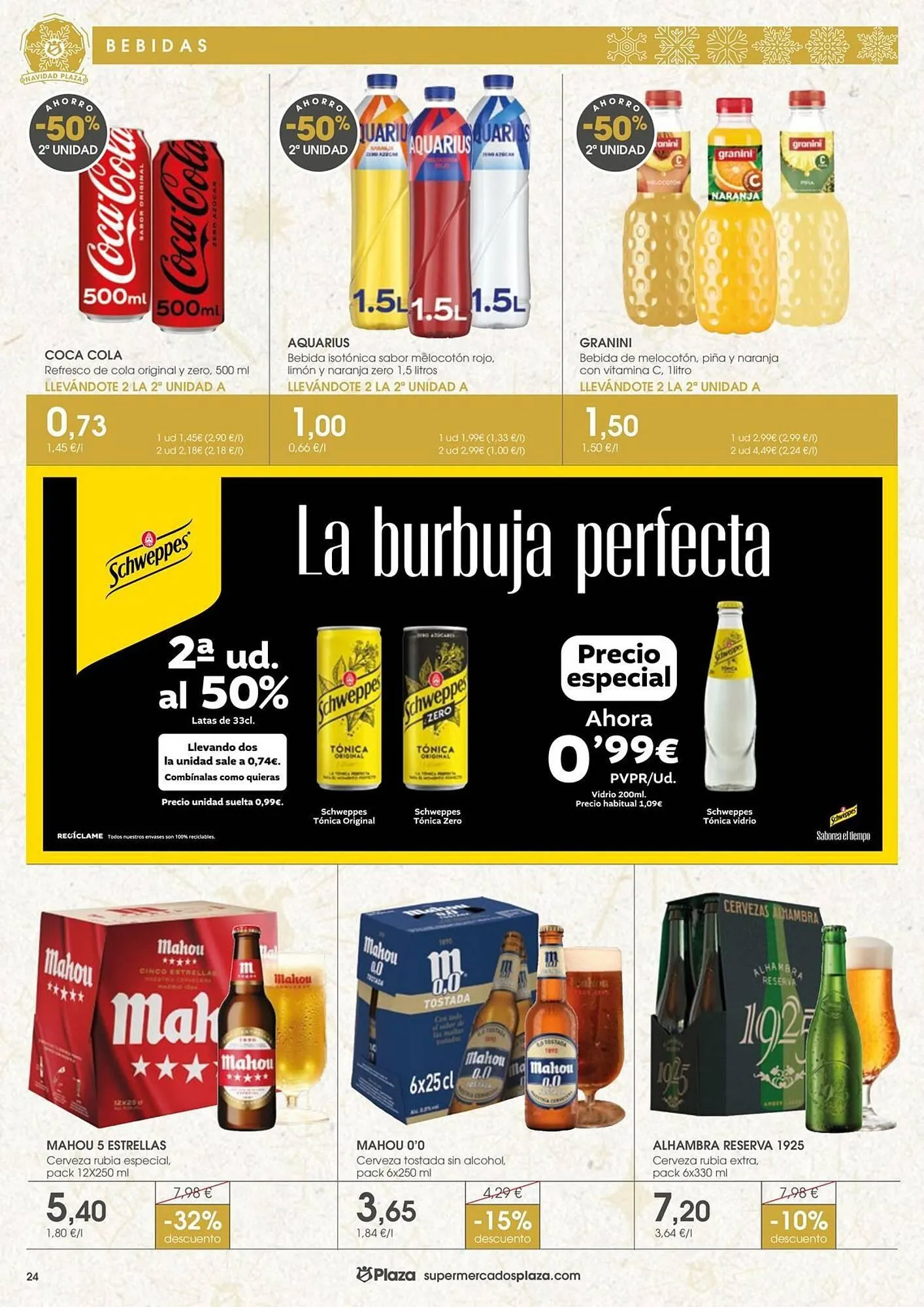 Catálogo de Folleto Supermercados Plaza 18 de diciembre al 7 de enero 2026 - Página 24