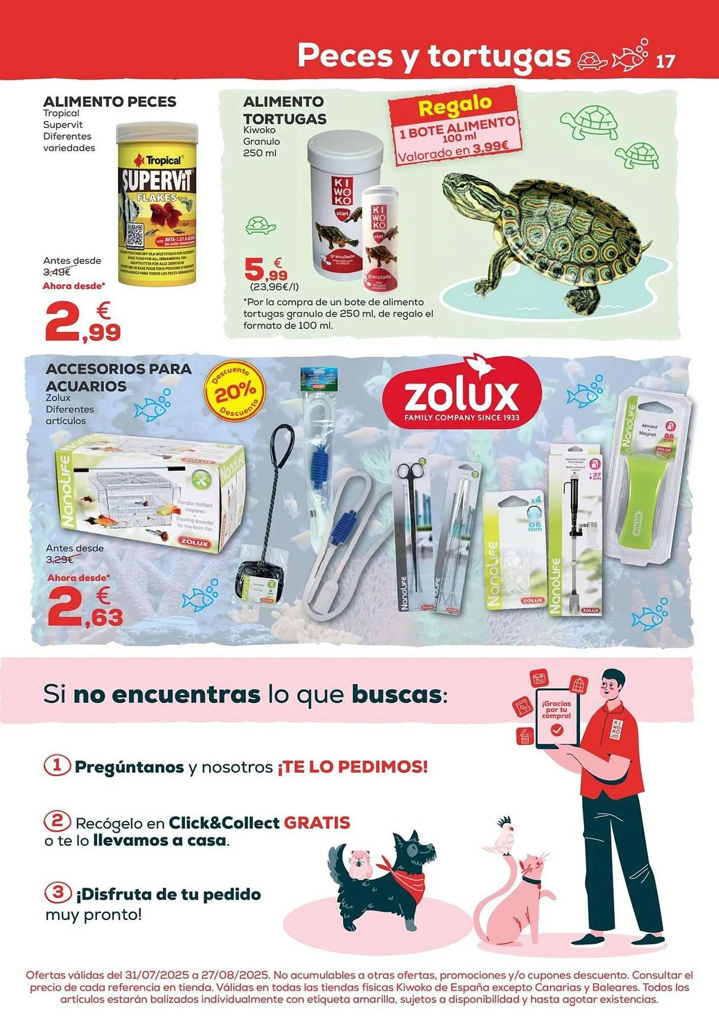 Catálogo de Folleto Kiwoko 31 de julio al 27 de agosto 2025 - Página 17