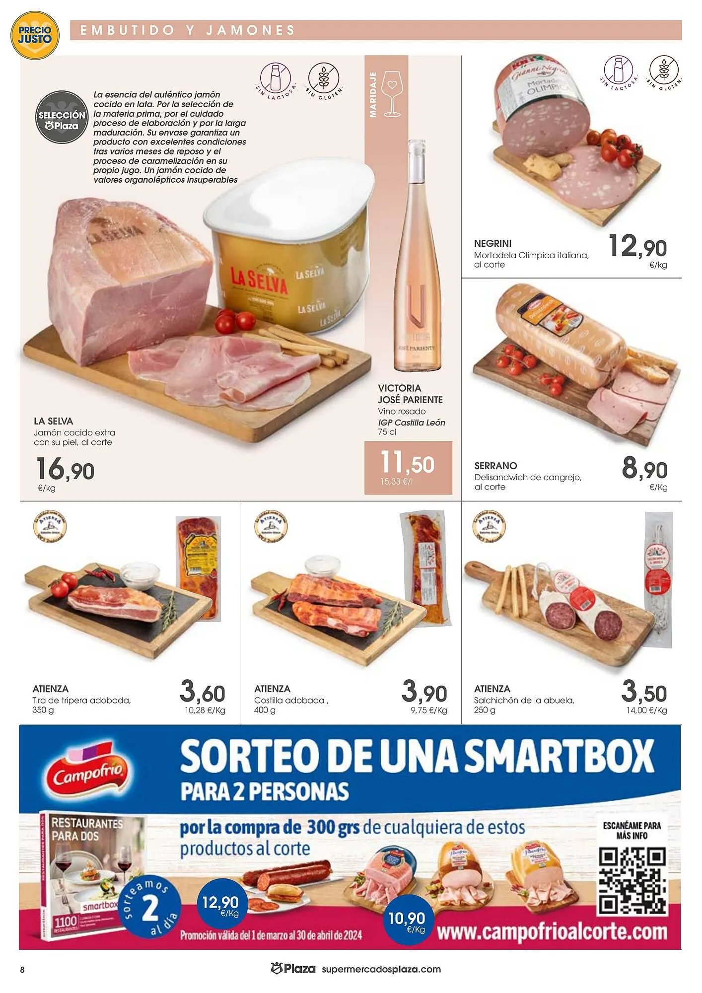 Catálogo de Folleto Supermercados Plaza 29 de febrero al 13 de marzo 2024 - Página 8