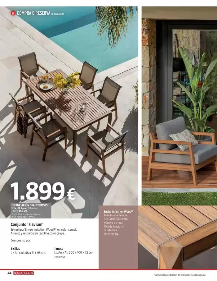 Catálogo de VERANO. Jardín, terraza, balcón.  26 de marzo al 20 de abril 2025 - Página 44