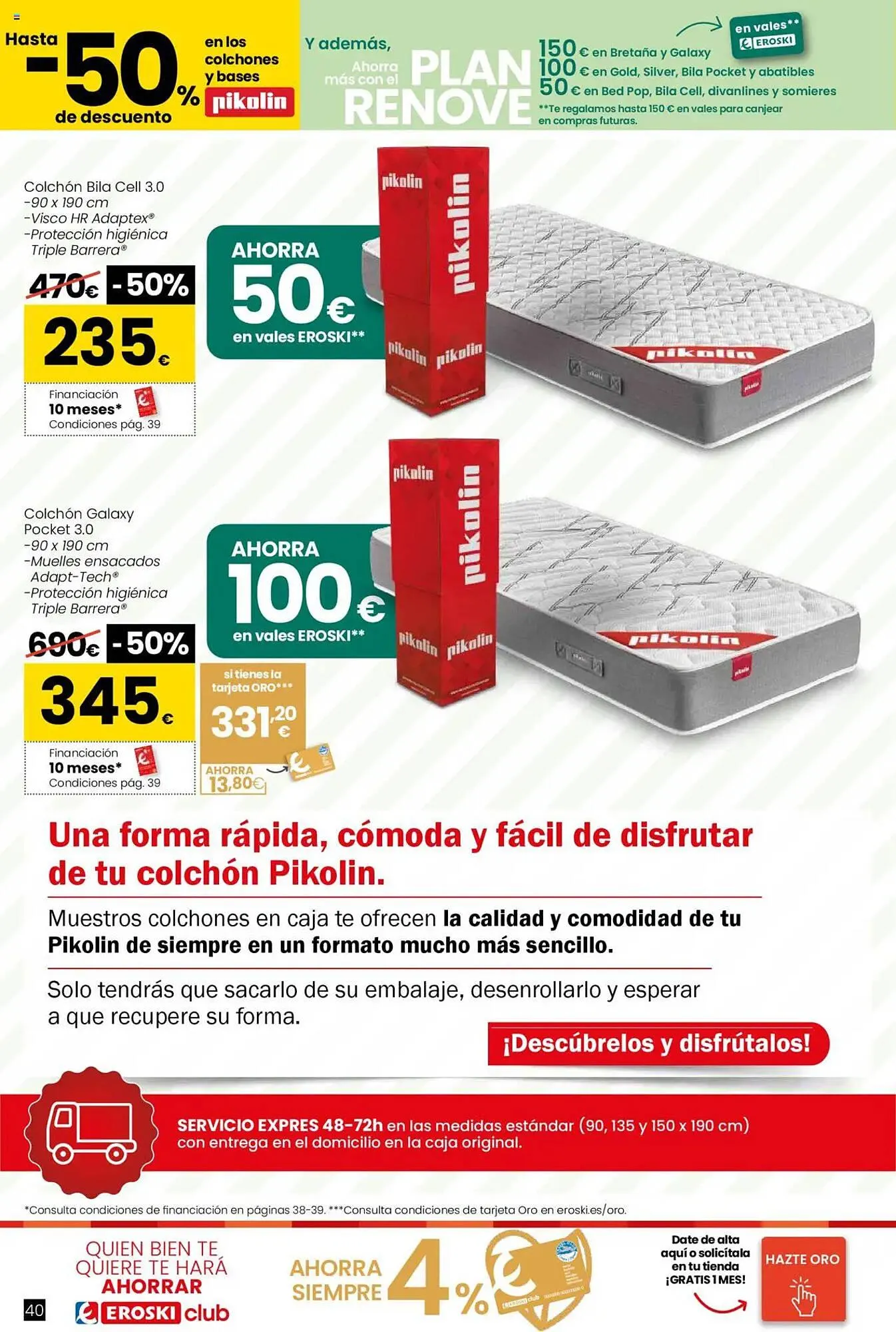 Catálogo de Folleto Eroski 9 de octubre al 29 de octubre 2025 - Página 40