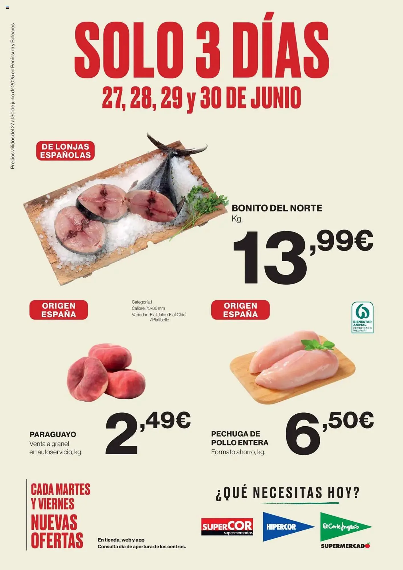 Catálogo de Folleto Supercor 27 de junio al 30 de junio 2025 - Página 1