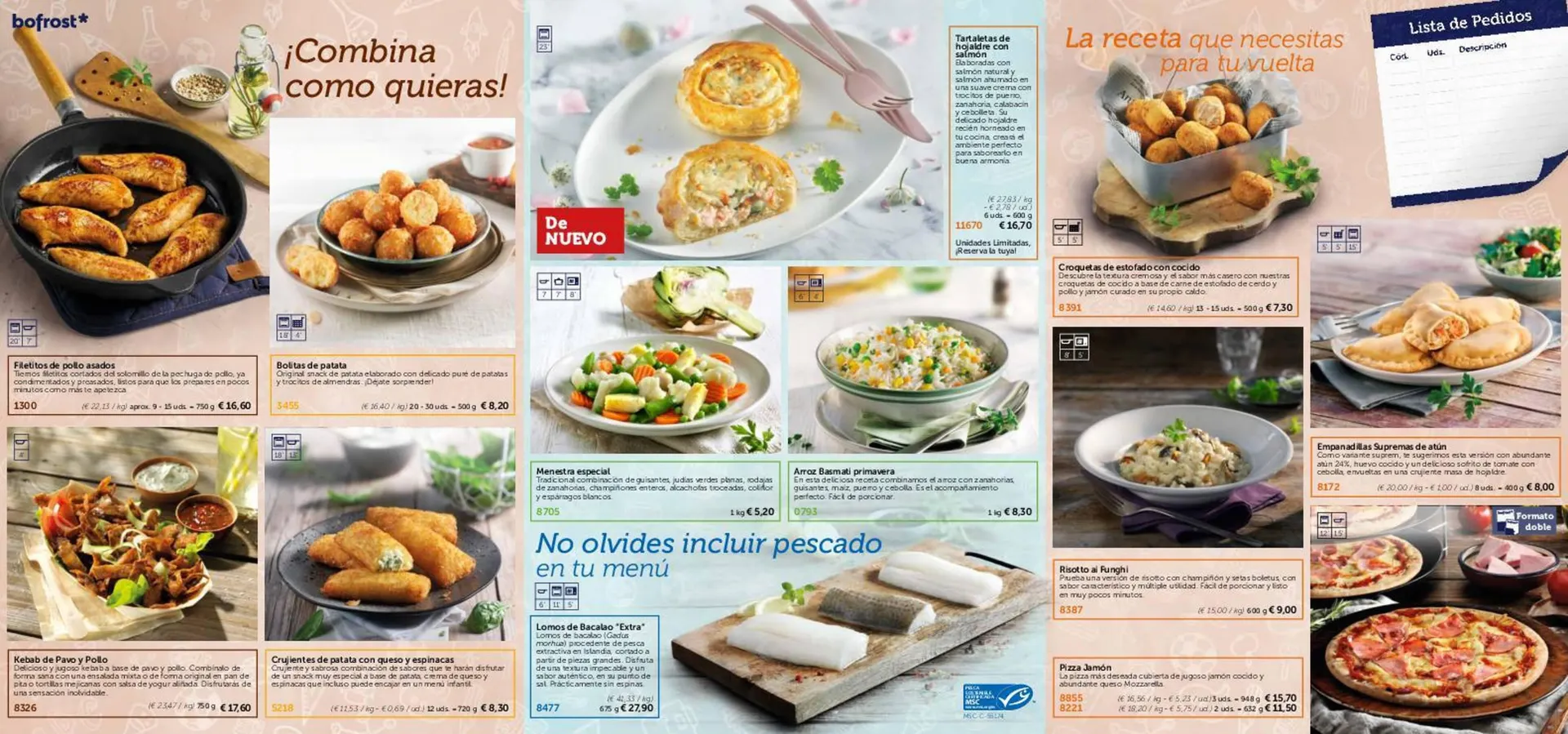 Catálogo de Folleto Bofrost 21 de agosto al 3 de septiembre 2023 - Página 2