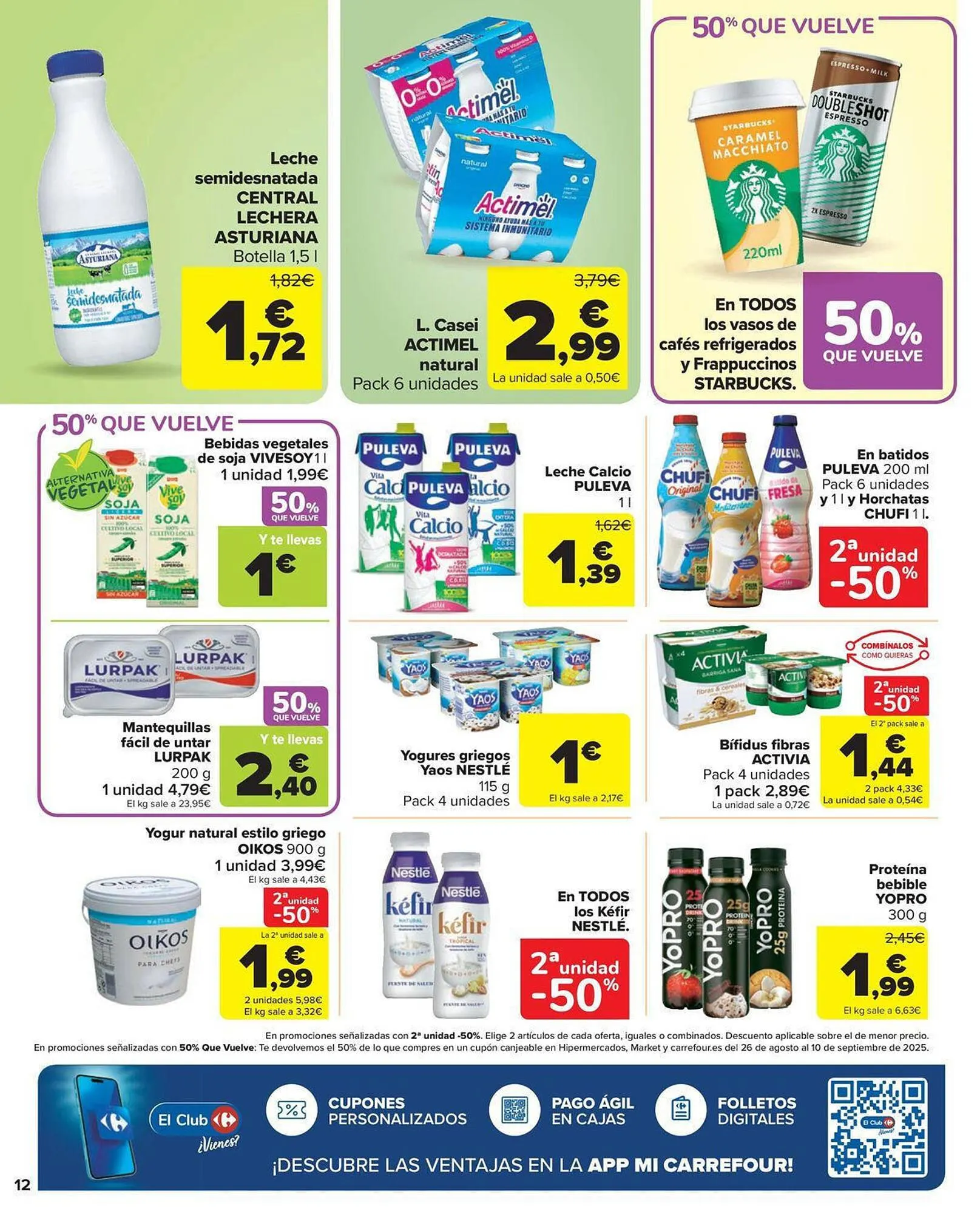 Catálogo de Folleto Carrefour Market 8 de agosto al 26 de agosto 2025 - Página 12