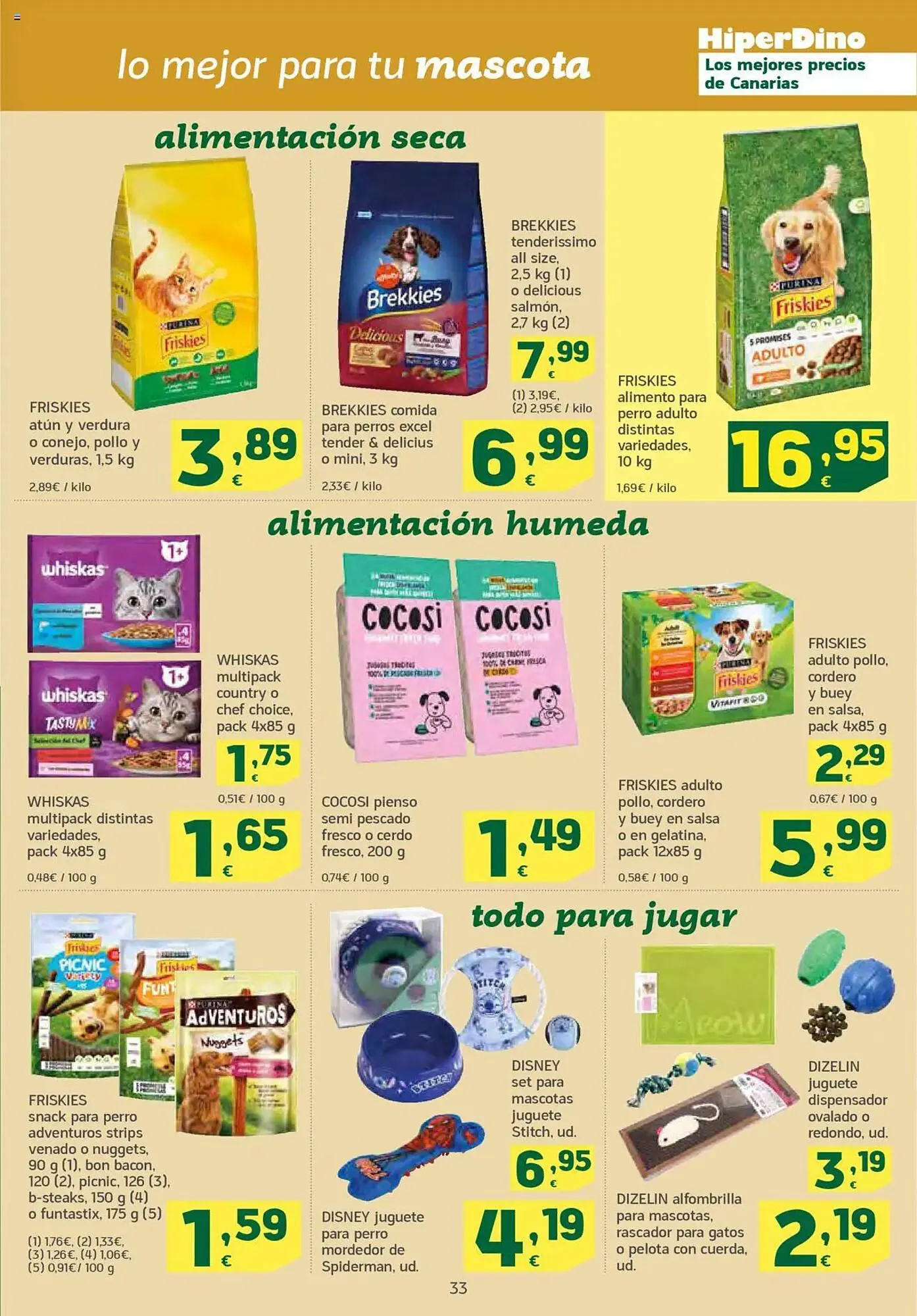 Catálogo de Folleto HiperDino 10 de junio al 20 de junio 2025 - Página 33