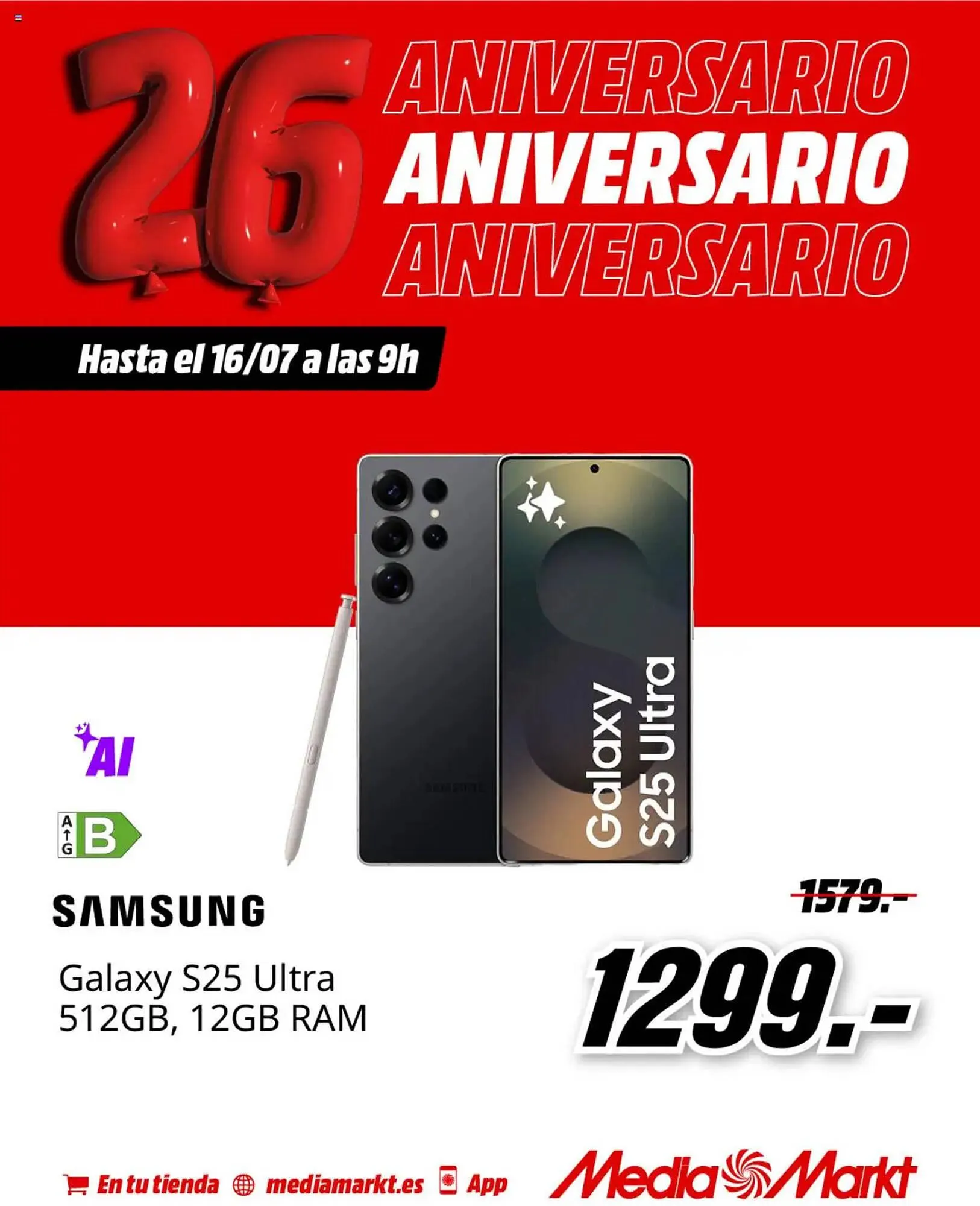 Catálogo de Folleto MediaMarkt 9 de julio al 16 de julio 2025 - Página 5