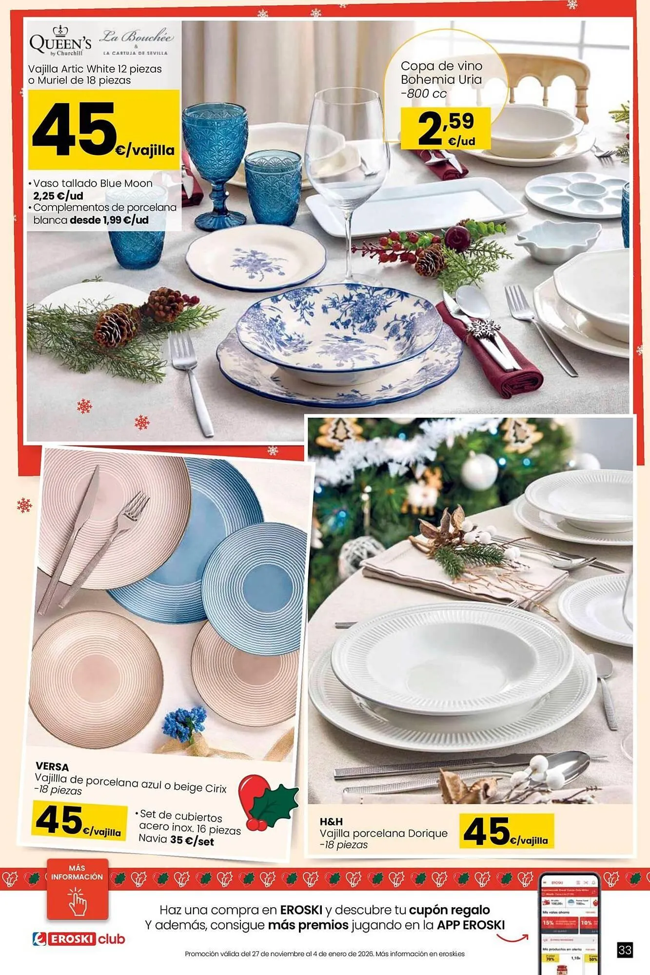 Catálogo de Folleto Eroski 2 de diciembre al 6 de diciembre 2025 - Página 33