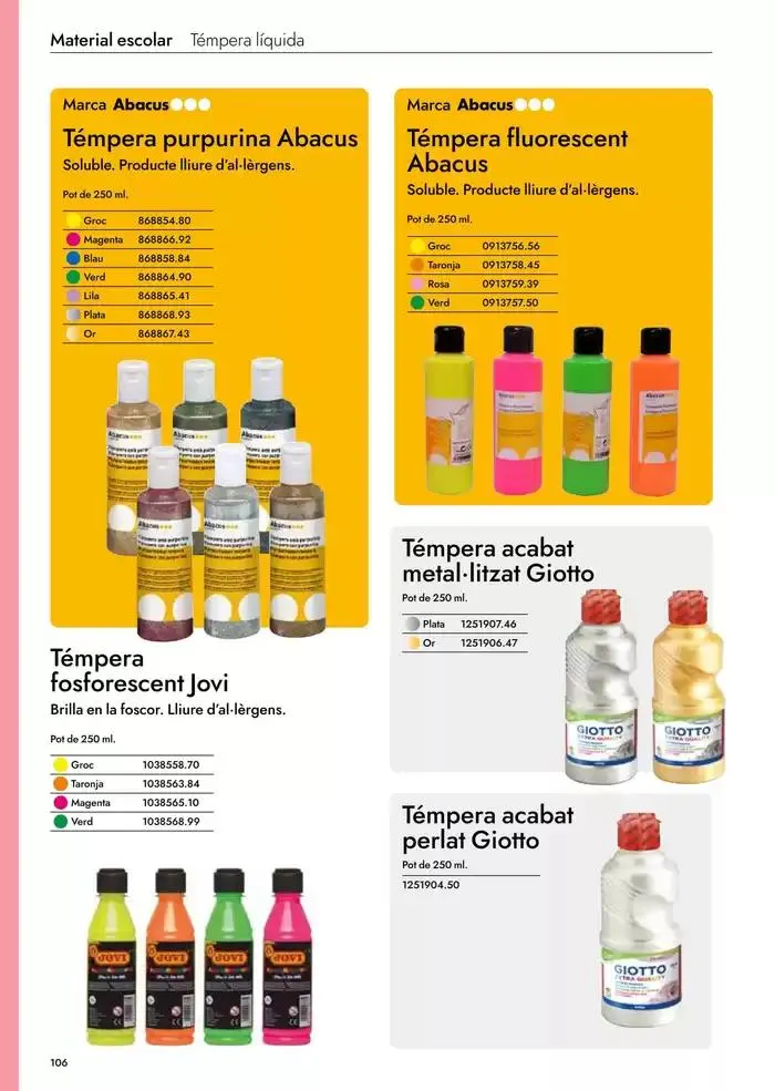 Catálogo de Catàleg Escolar 2025-2026 6 de mayo al 31 de diciembre 2026 - Página 108