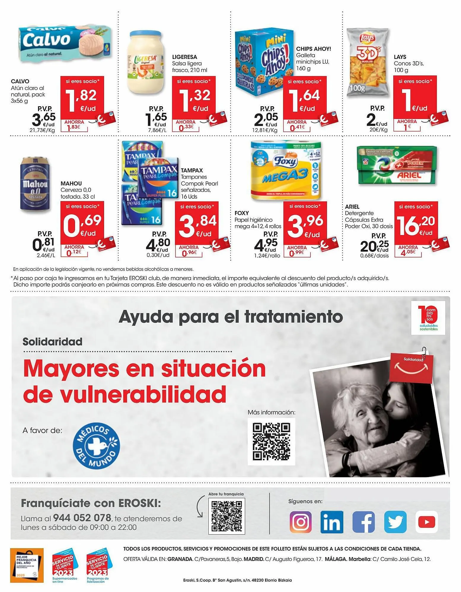 Catálogo de Folleto Eroski 24 de agosto al 6 de septiembre 2023 - Página 4