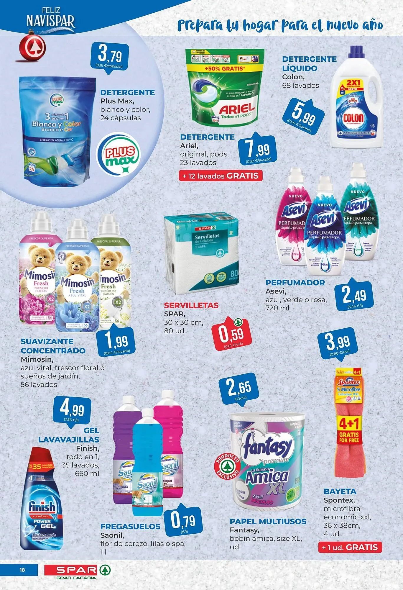 Catálogo de Folleto SPAR Gran Canaria 30 de diciembre al 5 de enero 2026 - Página 18