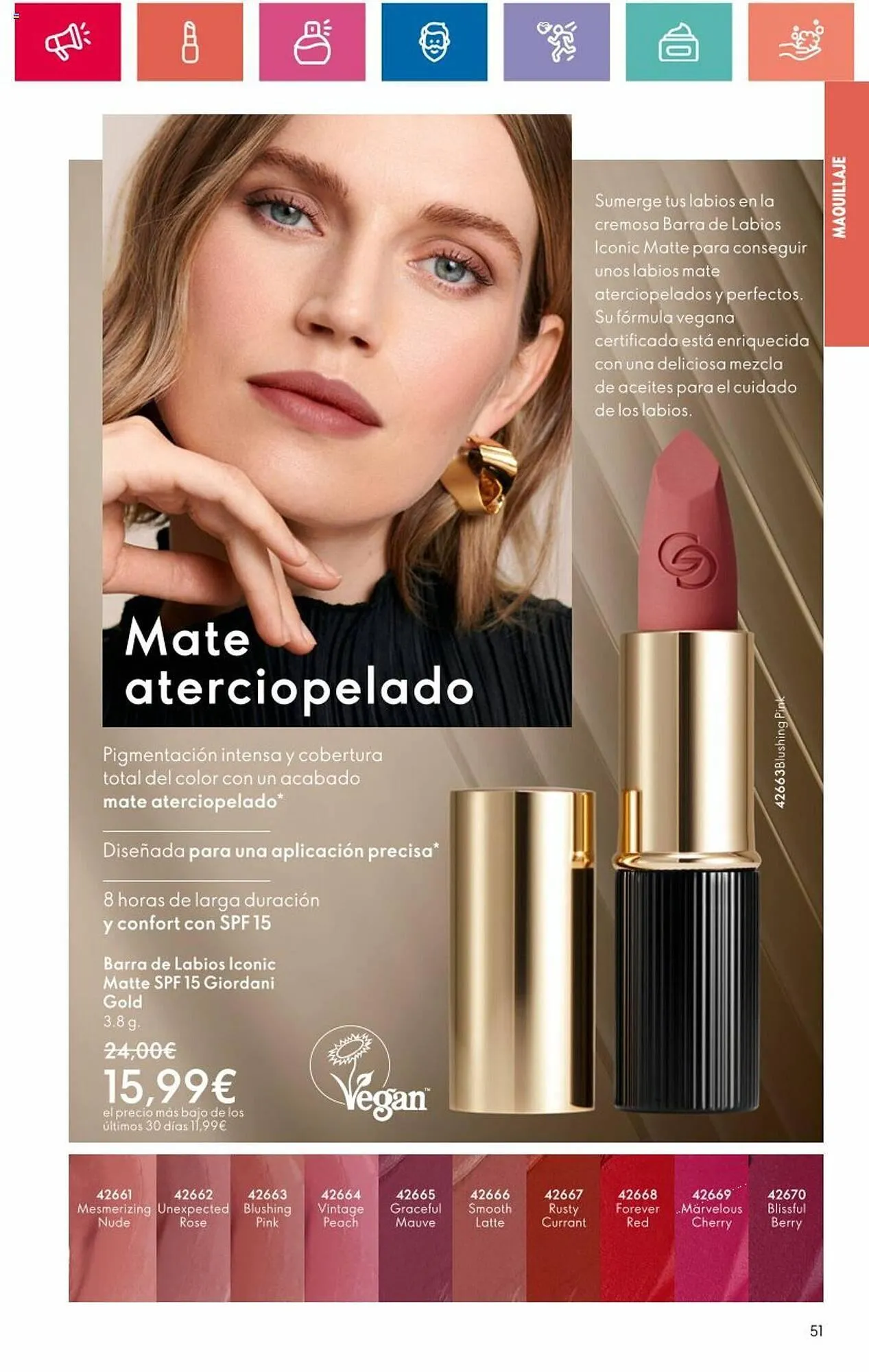 Catálogo de Folleto Oriflame 7 de mayo al 27 de mayo 2024 - Página 51