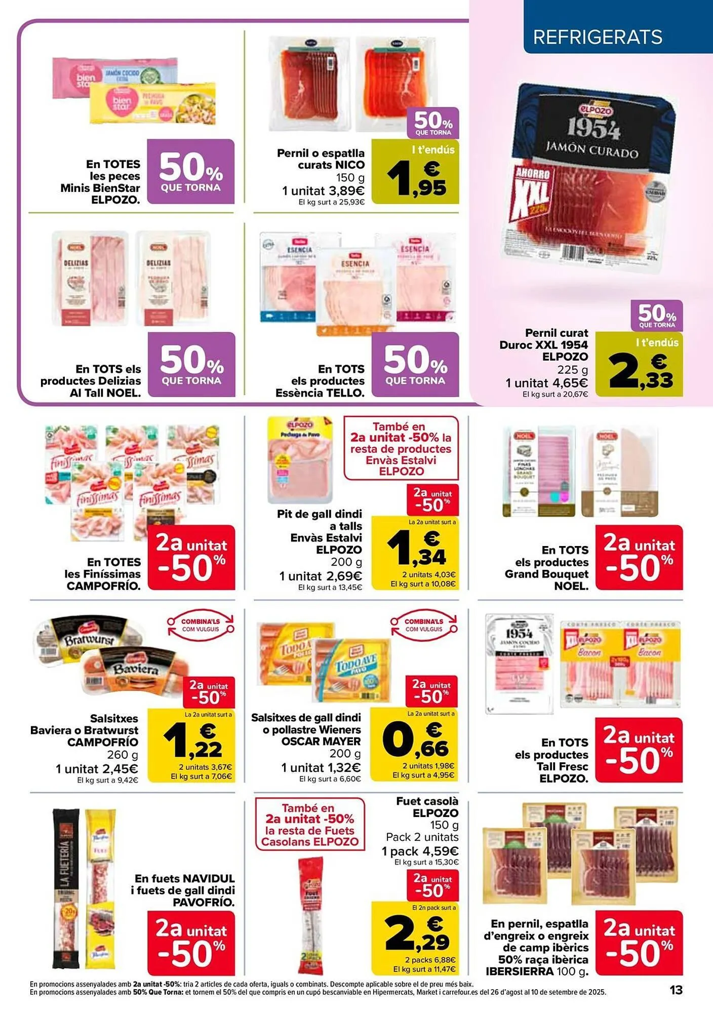 Catálogo de Folleto Carrefour 8 de agosto al 25 de agosto 2025 - Página 13